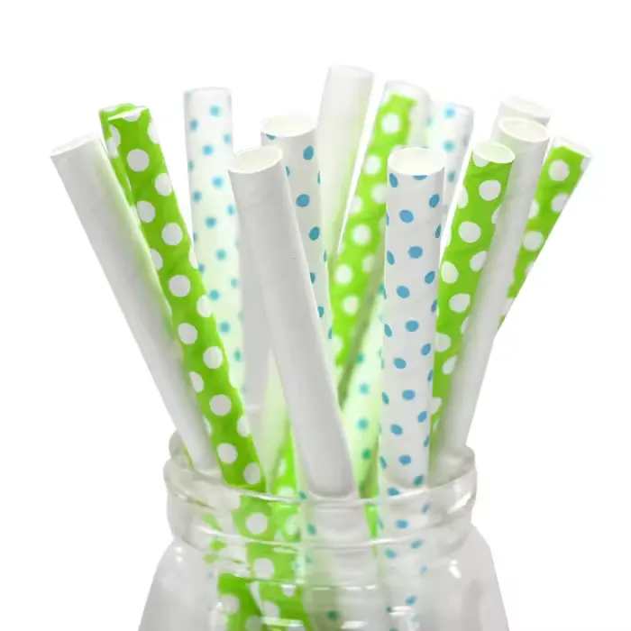 custom printed paper straws