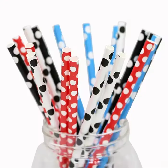 custom printed paper straws