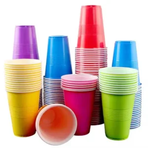 plastic cups
