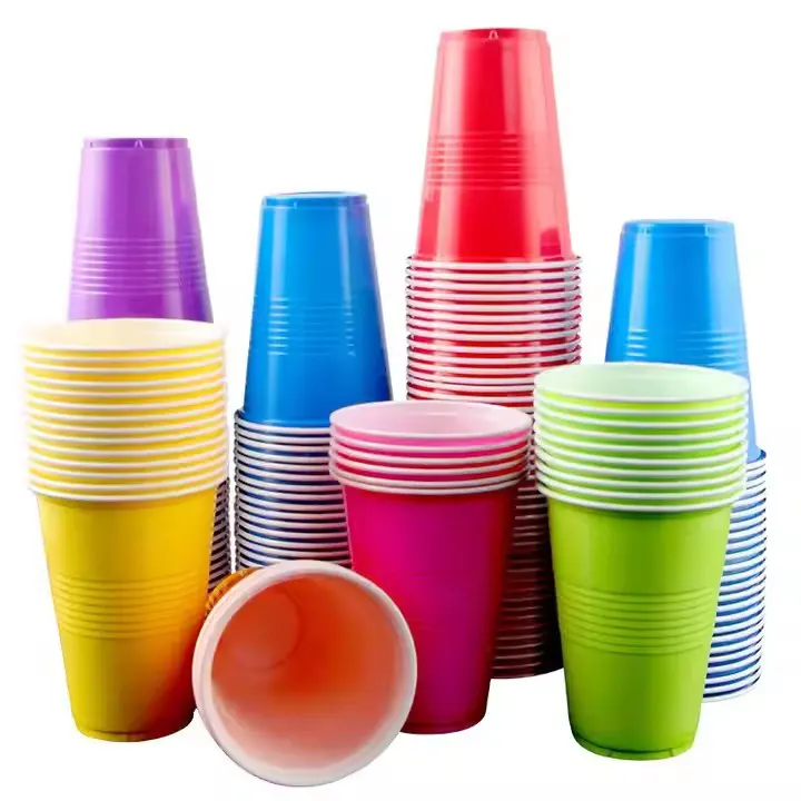 plastic cups
