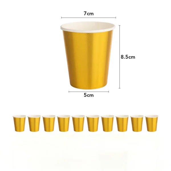 disposable paper cups